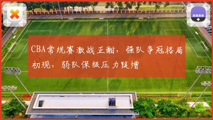CBA常规赛激战正酣，强队争冠格局初现，弱队保级压力陡增